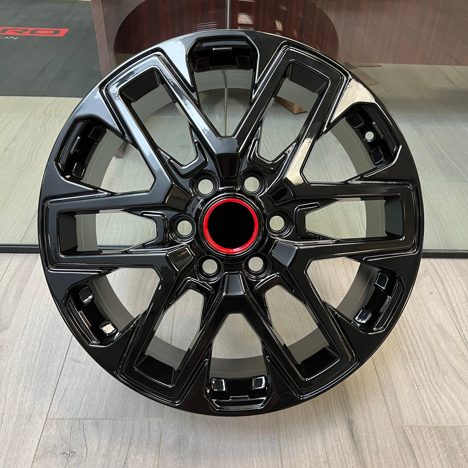 20 Inch Toyota TRD Pro Style Wheels Gloss Black