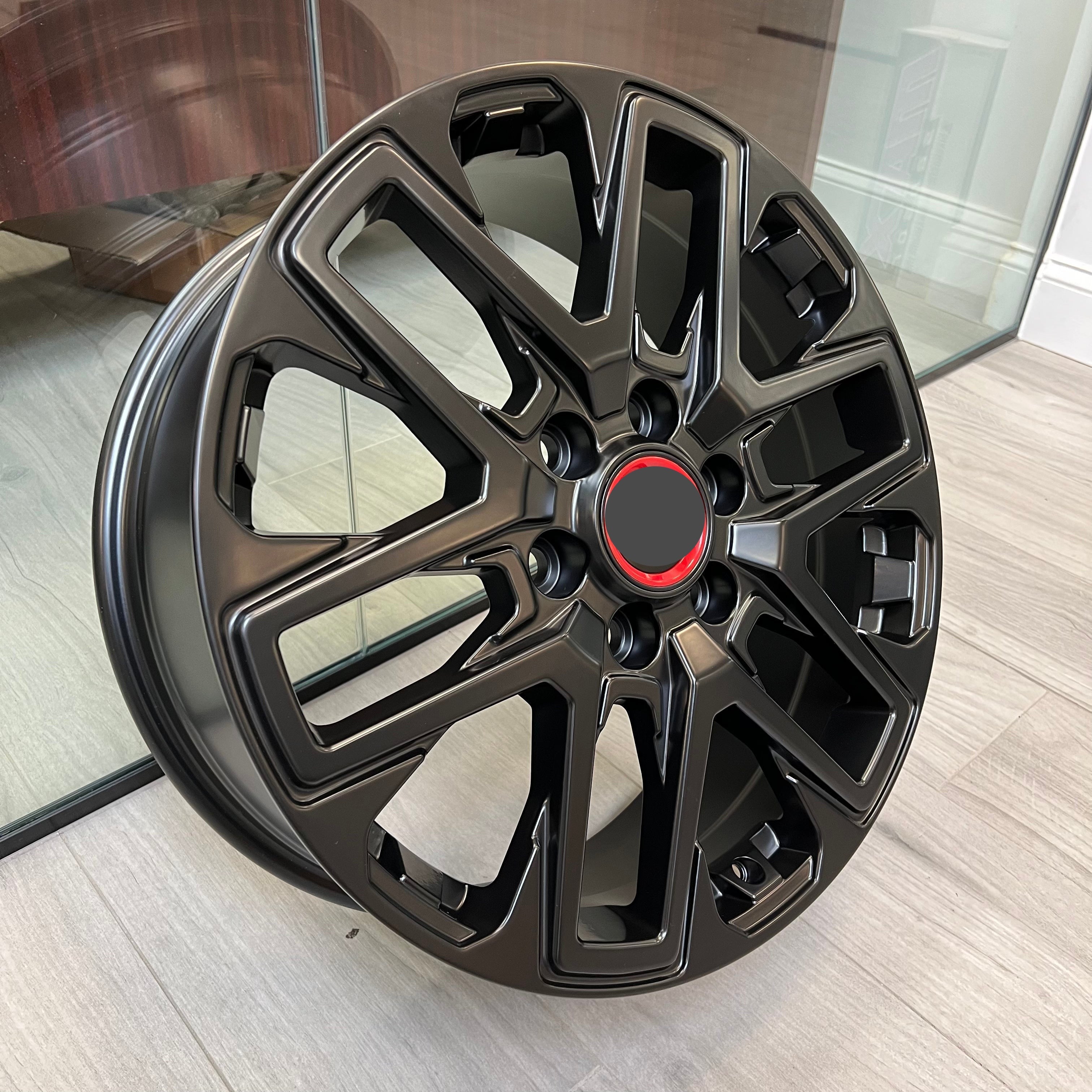 18 Inch Toyota TRD Pro Style Wheels Matte Black