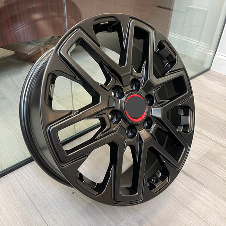 18 Inch Toyota TRD Pro Style Wheels Matte Black