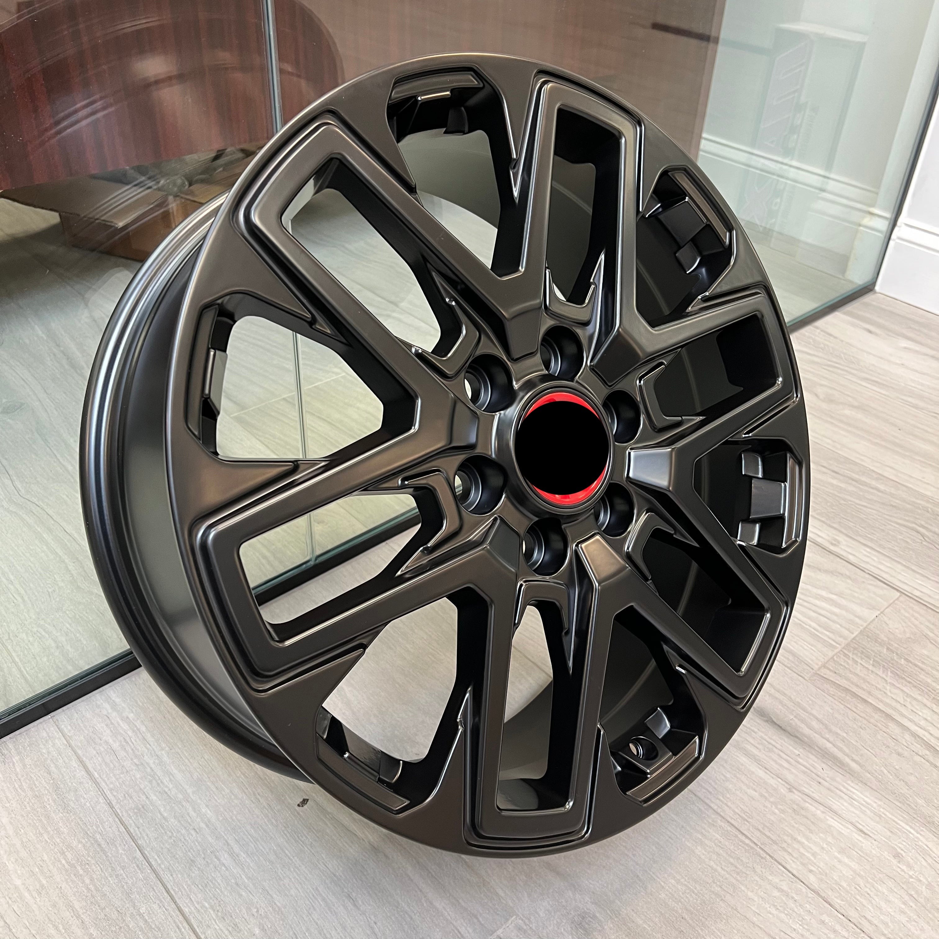 20 Inch Toyota TRD Pro Style Wheels Matte Black