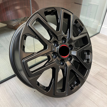 20 Inch Toyota TRD Pro Style Wheels Matte Black