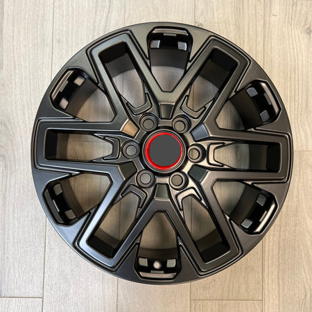 18 Inch Toyota TRD Pro Style Wheels Matte Black