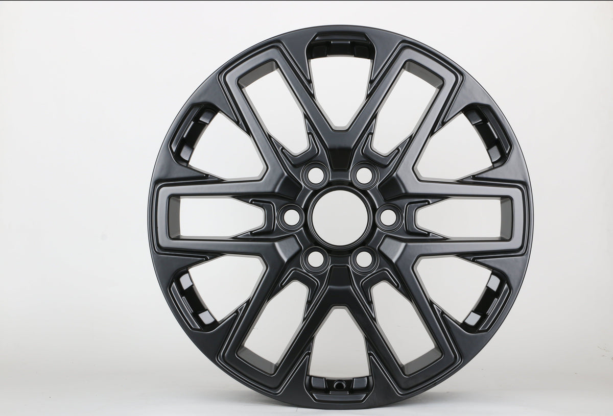 18 Inch Toyota TRD Pro Style Wheels Matte Black