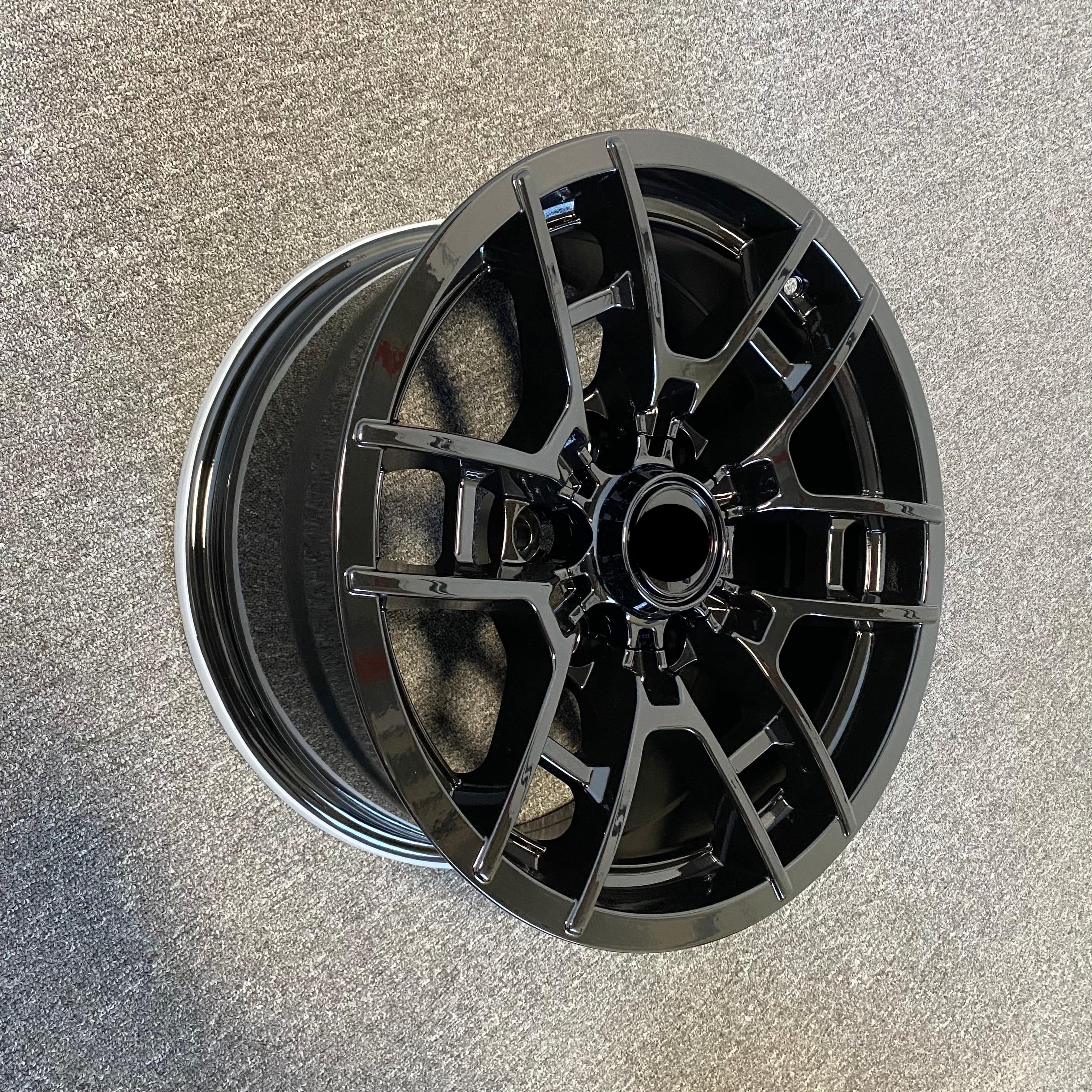 17 Inch Toyota TRD Pro Style Wheels Gloss Black