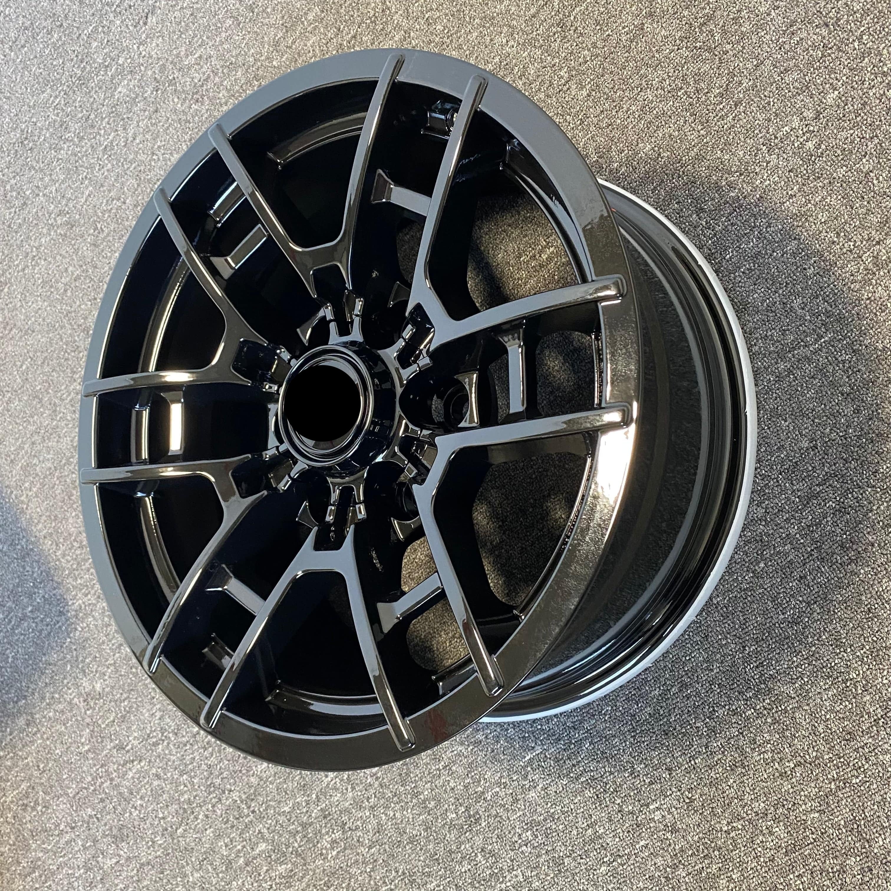 17 Inch Toyota TRD Pro Style Wheels Gloss Black