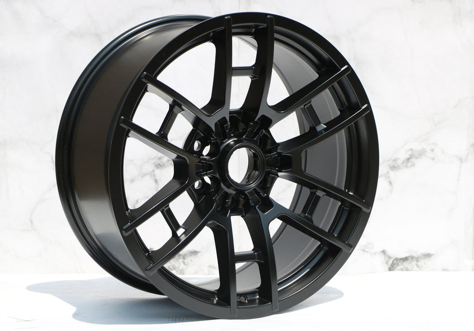 17 Inch Toyota TRD Pro Style Wheels Matte Black