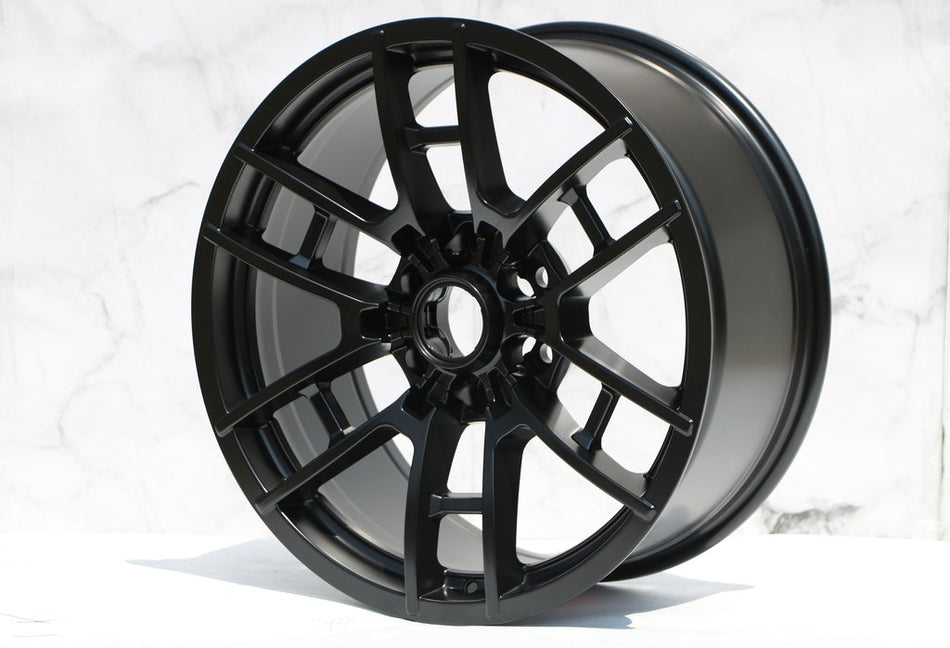 20 Inch Toyota TRD Pro Style Wheels Matte Black