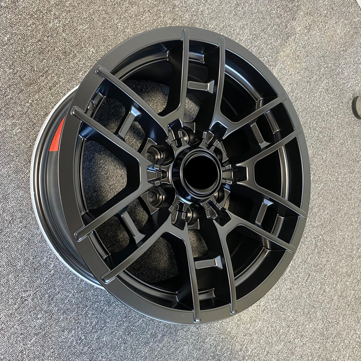 20 Inch Toyota TRD Pro Style Wheels Matte Black