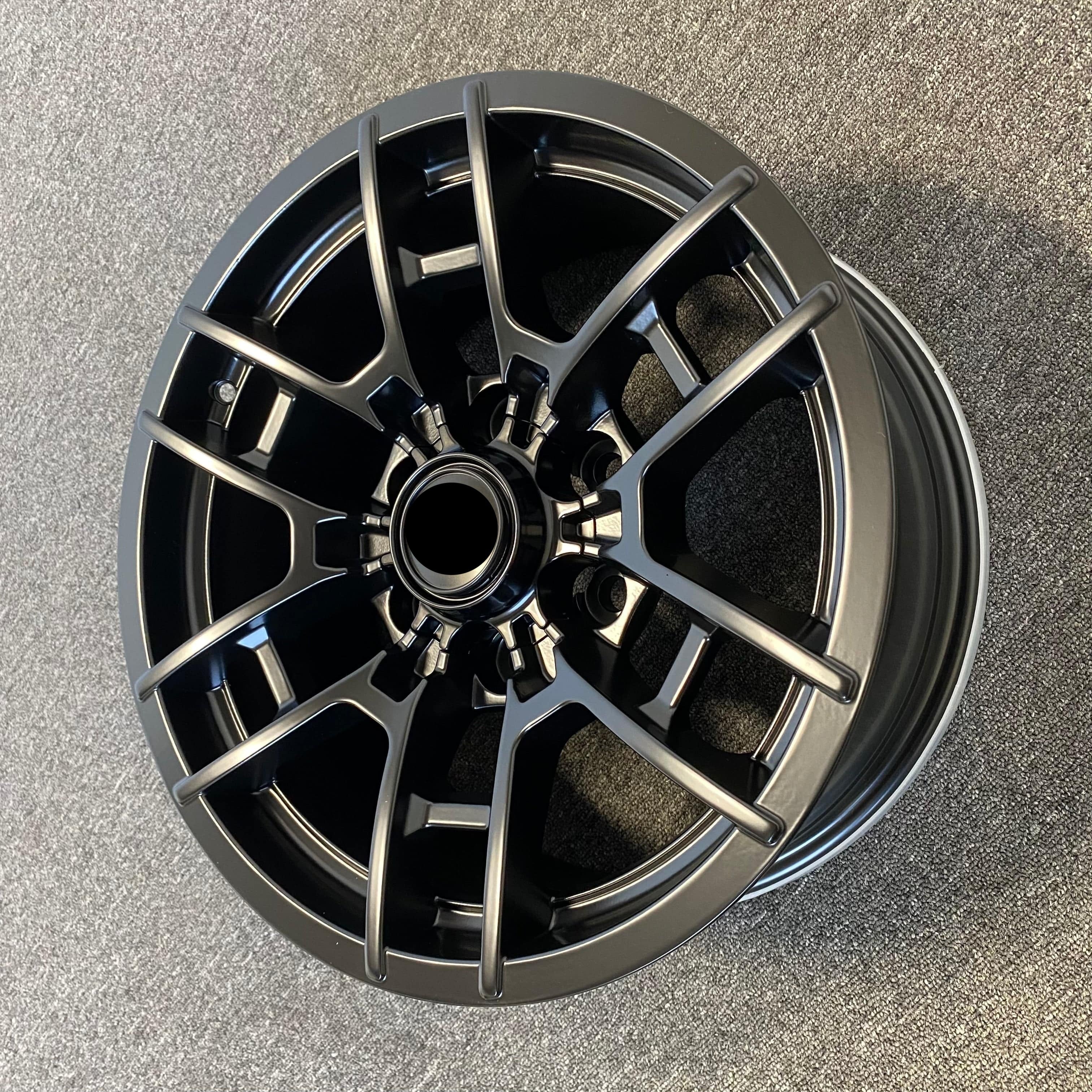 20 Inch Toyota TRD Pro Style Wheels Matte Black