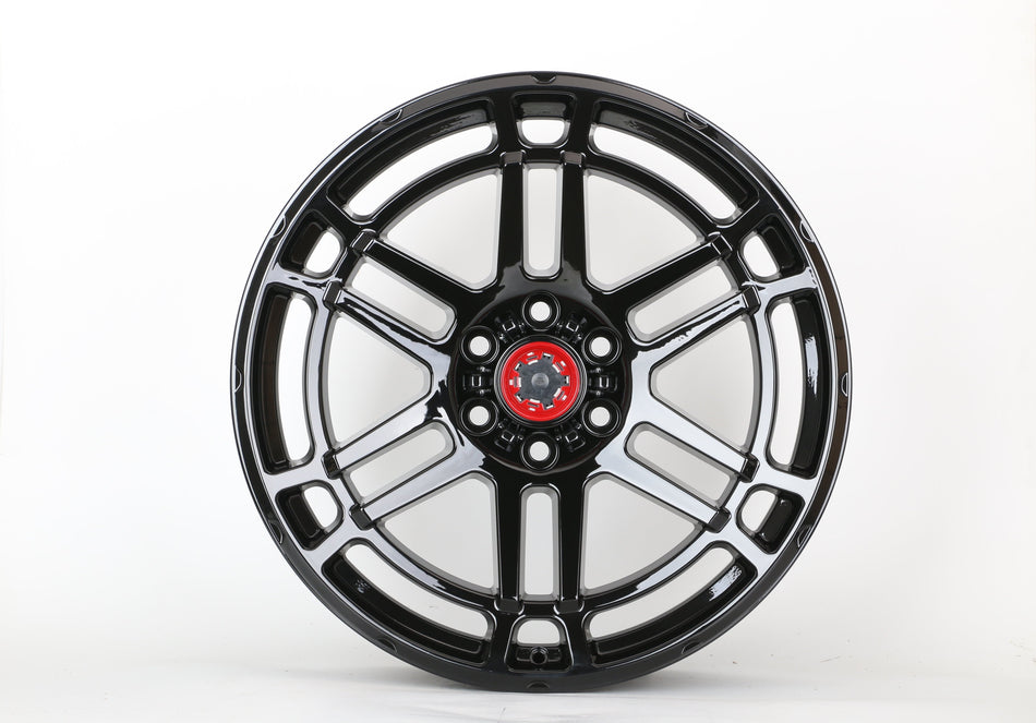 16" Black TRD Pro Style Wheels fits Toyota Tacoma 4Runner FJ Cruiser