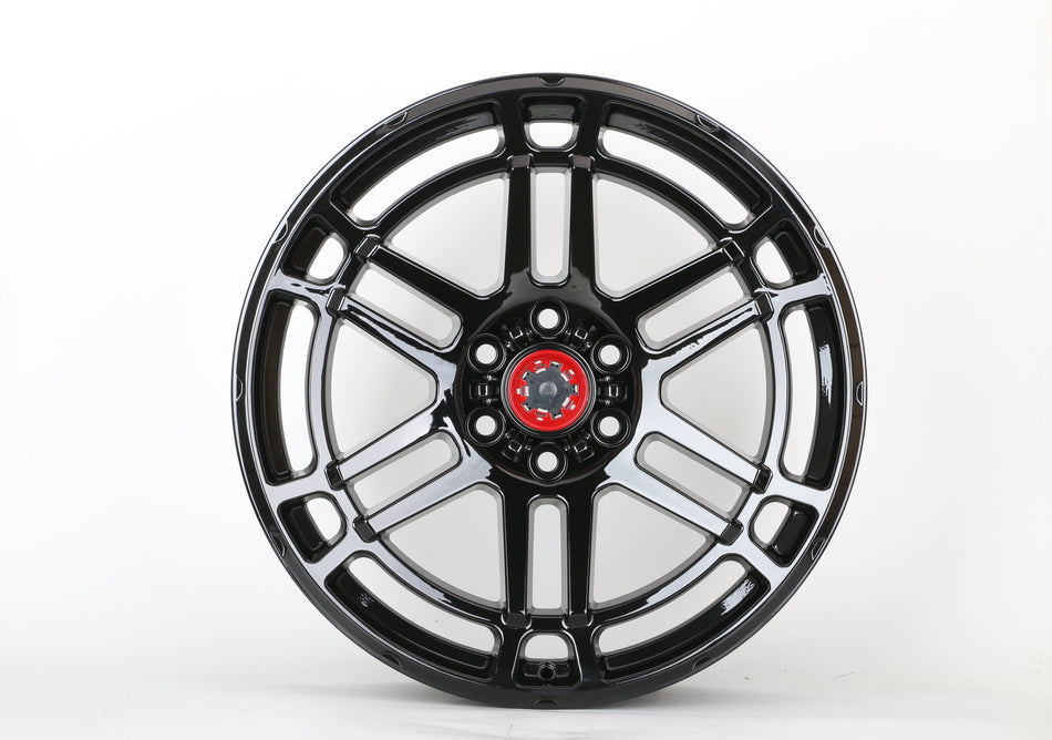 17" Black TRD Pro Style Wheels fits Toyota Tacoma 4Runner FJ Cruiser Sequoia