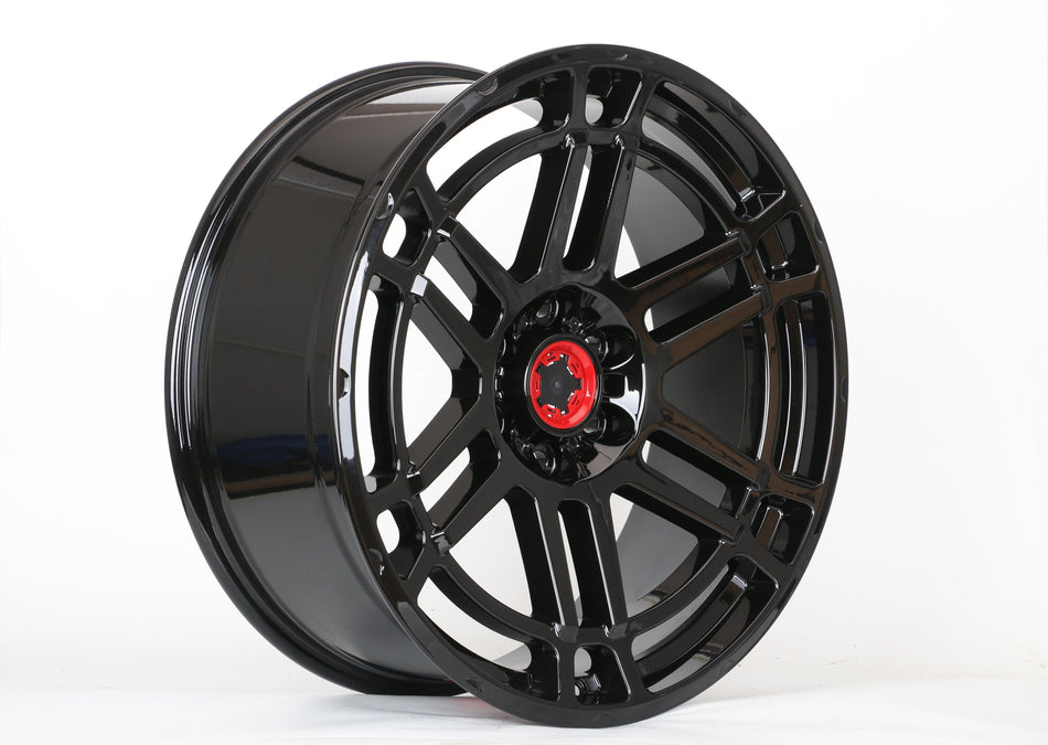 16" Black TRD Pro Style Wheels fits Toyota Tacoma 4Runner FJ Cruiser