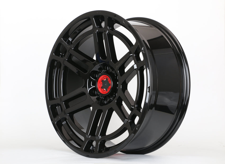 17" Black TRD Pro Style Wheels fits Toyota Tacoma 4Runner FJ Cruiser Sequoia