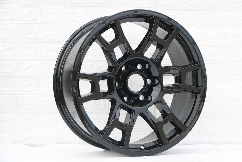 17 Inch Toyota TRD Pro Style Wheels Matte Black