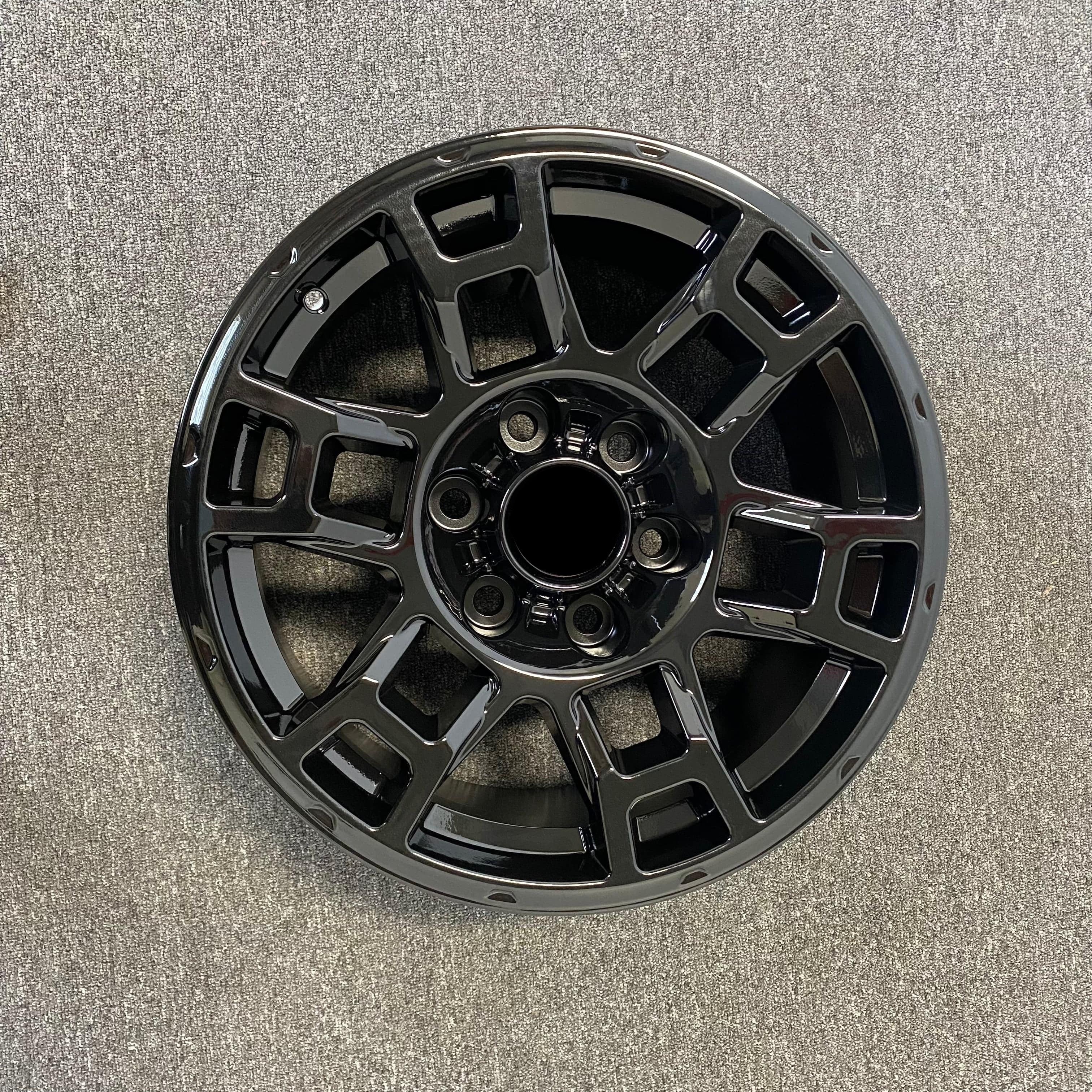 20 Inch Toyota TRD Pro Style Wheels Gloss Black