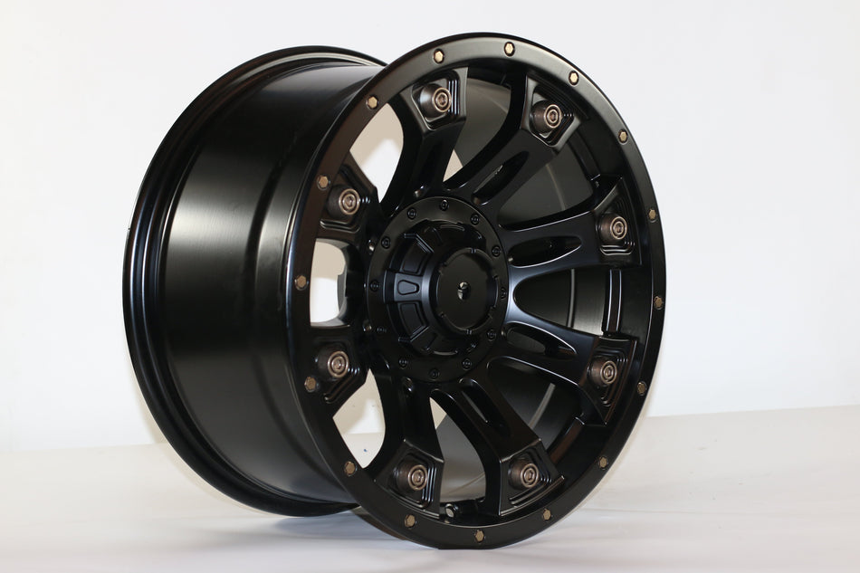 17" IPW 972 Off Road Wheels fits Cadillac Escalade Chevy Silverado 1500 Avalanche GMC Sierra Yukon Lexus GX460 GX470 Nissan Titan Armada Toyota 4Runner Tacoma Tundra FJ Cruiser